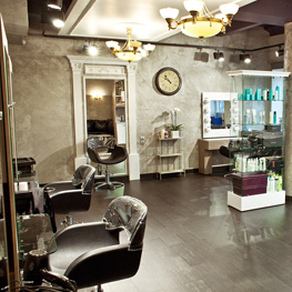 Дизайн интерьера салон красоты «Гримёрка» | Мебель для салонов красоты и парикмахерских Maletti
